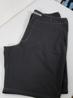 Black LEE DUNGAREES 36 Shorts with Contrast Stitching